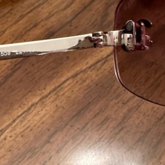 OVAL SUNGLASSES - CHANEL NEW 2023 - Coco Neige Sunglasses: Crystal CC Rimless - Picture 8 of 14